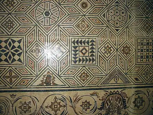 Mosaïque gallo-romaine.