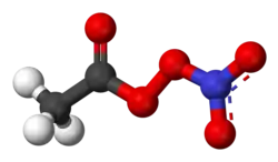 Image illustrative de l’article Nitrate de peroxyacétyle