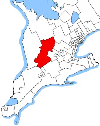 Carte de la circonscription