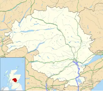 Voir sur la carte administrative de Perth and Kinross