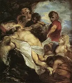 Peter Paul Rubens, La Lamentation, vers 1602