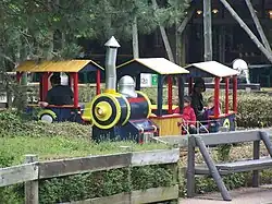 Petit train à Walibi Lorraine