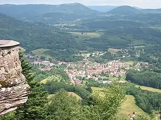 Vue d'ensemble depuis la Roche Mère-Henry.