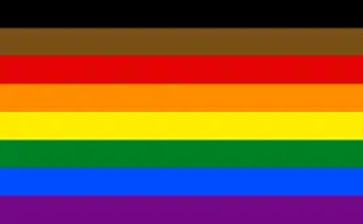 Version créée en 2017 par l'entreprise de marketing Tierney à la demande de la ville de Philadelphie afin de valoriser les communautés afro-américaines LGBT.