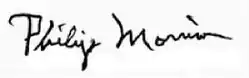 signature de Philip Morrison