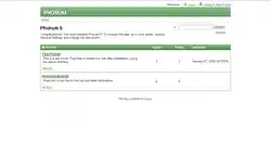 Description de l'image Phorum-5.2.9.png.