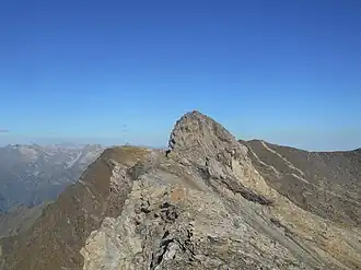 Face est du pic de Bugarret.