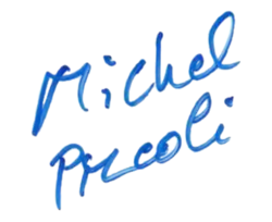 signature de Michel Piccoli