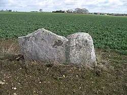 Le menhir de la Grurie.