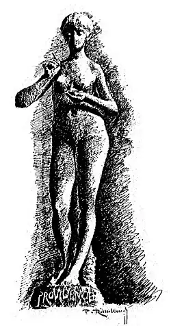 La Povidence (Salon de la Rose-Croix de 1892), localisation inconnue.