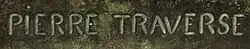 signature de Pierre Traverse
