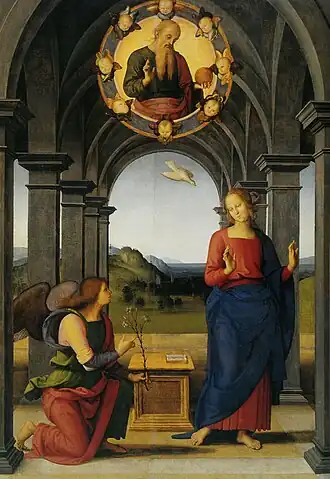 Pietro Perugino, Annonciation, 1489