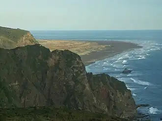 Whatipu plage : zone de l'épave
