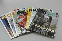 Quelques une du magazine PiliPili