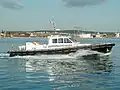 Bateau pilote à Marseille.