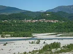 Le fleuve Tagliamento.