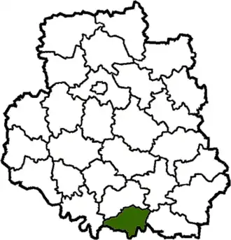 Localisation de Raïon de Pichtchanka