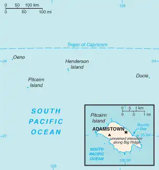 Les îles Pitcairn