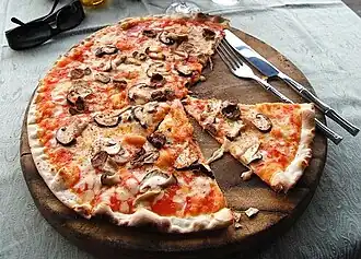 Image illustrative de l’article Pizza romaine