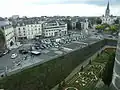 Vue depuis le château  d'Angers