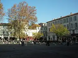 Place Pie, partie piétonne