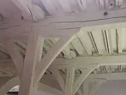 Plafond du rez-de-chaussée.