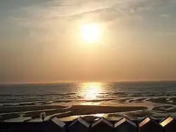 Un début de coucher de soleil.