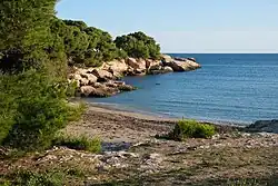 Hameau de Carro où furent tournées les scènes de pêche et de plage.