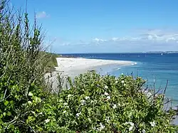Plage des grands sables.