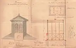 Plan du Clocher - 1910.