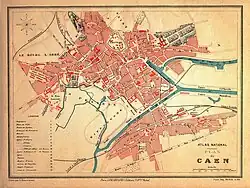 Caen à la Belle Époque (dans les années 1890).