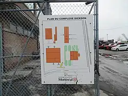 Plan du Complexe Dickson