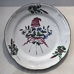 Assiette révolutionnaire.