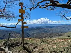 Le point le plus au sud de France métropolitaine continentale (à côté du sommet).