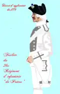 régiment de Poitou de 1779 à 1791