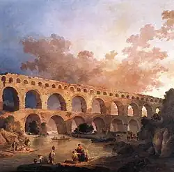 Le Pont du Gard (1786).