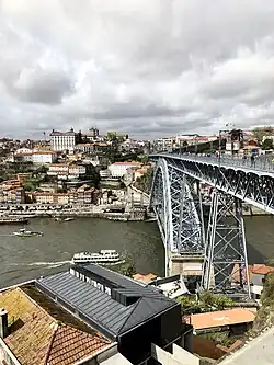 Vue depuis Vila Nova de Gaia.
