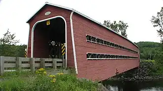 Vue de la travée principale.