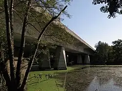 Pont de l’autoroute A71.