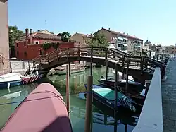 Ponte de la Palada reliant le fondamenta éponyme au Campiello Fernando.