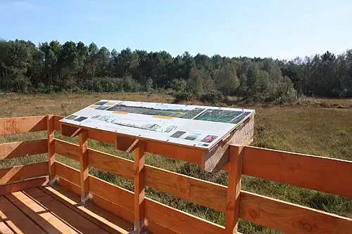 Observatoire avec carte installé dans la Zone_1a