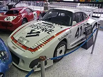 La Porsche 935 K3, victorieuse de l'édition mancelle de 1979