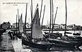 Le port d'Orange vers 1920 (carte postale).