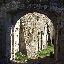 Porte double au sud de Capdenac-le-Haut.