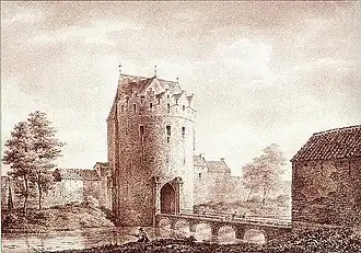 La Porte d'Anderlecht (fin XVIIIe&nbsp;siècle).