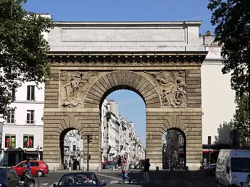 Porte Saint-Martin.