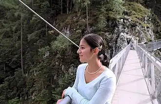 24&nbsp;mm : point de vue rapproché,  perspective exagérée.