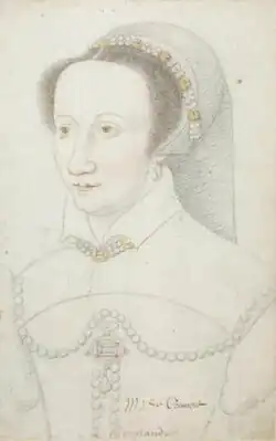 portrait d'Anne de Caumont