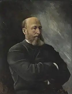 Antonina Rjevskaïa. Portrait d'Alexandre Boutlerov