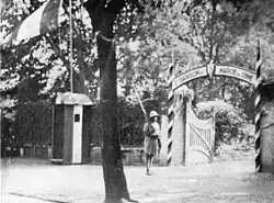 Poste du 2e BMC dans une villa rue Ghisi (zh).